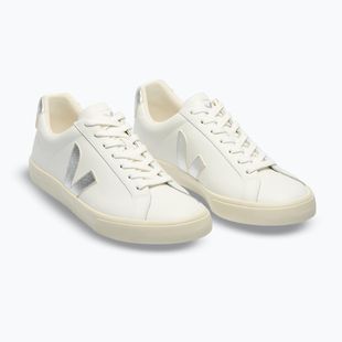 Women's shoes VEJA Esplar Logo Leather extra white/silver