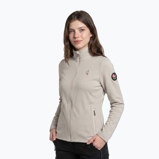 Women's fleece sweatshirt Aulp Debby sand