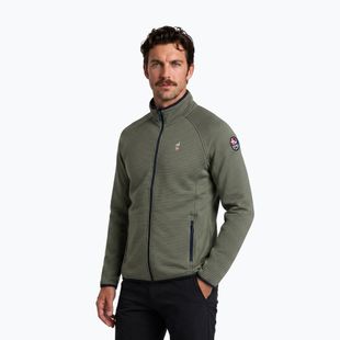 Men's sweatshirt Aulp Numix Jacquard Knit lichen