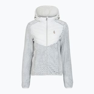 Women's hybrid jacket Aulp Clem Hooded Hybrid white 1