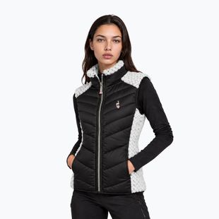 Women's gilet Aulp Corda Hybrid black 1