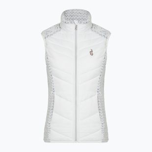 Women's gilet Aulp Corda Hybrid white 1