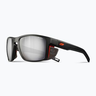 Julbo Shield Alti Arc 4+ matte black/orange sunglasses