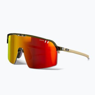 Sunglasses Julbo Intensity Reactiv Light Amplifier shiny translucent army green/matt beige
