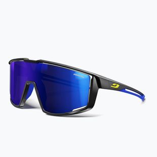 Julbo Fury Reactiv High Contrast sunglasses matt black/blue/multilayer blue