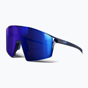 Julbo Edge Reactiv High Contrast sunglasses matt blue/multilayer blue