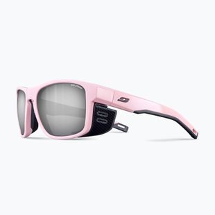 Julbo Shield M Spectron 4 shiny pastel pink/dark gray sunglasses