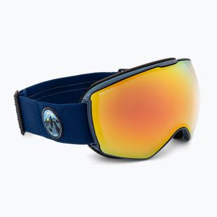 Julbo Lightyear Reactiv Glare Control dark blue/ flash infrared ski goggles