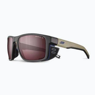 Sunglasses Julbo Shield Polar HD shiny translu black/brown