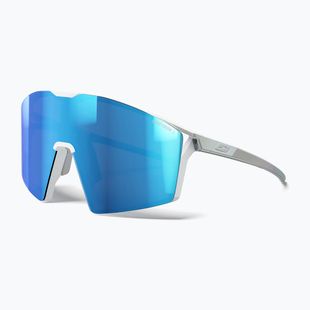 Julbo Edge Spectron shiny silver/white/multilayer blue sunglasses