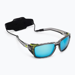 Julbo Shield Polar 4 Hd black/yellow fluo/capsule ocean master cycling glasses