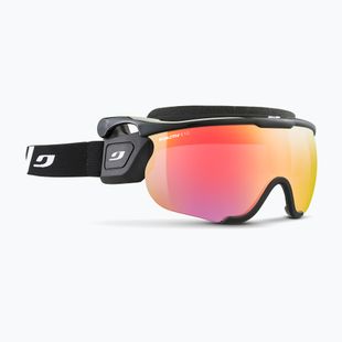 Julbo Sniper Evo M Reactiv High Contrast black/black flash red ski goggles
