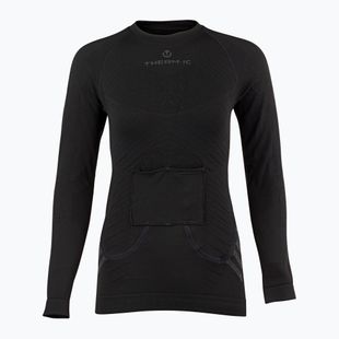 Heated women's sweatshirt Therm-ic Baselayer S.E.T. black