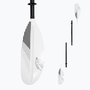 Kayak paddle 4-part AQUADESIGN Viva 4 white