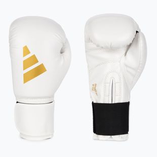adidas Speed 50 white boxing gloves