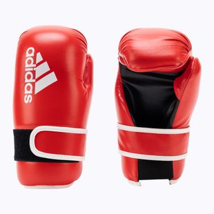 adidas Point Fight boxing gloves Adikbpf100 red and white ADIKBPF100