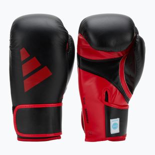 Boxing gloves adidas Wako black/red