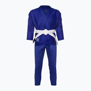 GI for Brazilian jiu-jitsu children's adidas Rookie blue/grey