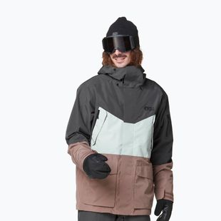 Men's Picture U78 magnet / pigeon / deep taupe ski jacket