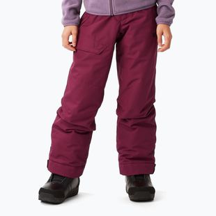 Children's ski trousers Picture Time 10/10 purple potion
