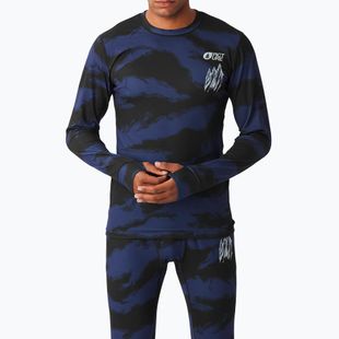 Men's thermal top Picture Lhotse Printed retro fusion print