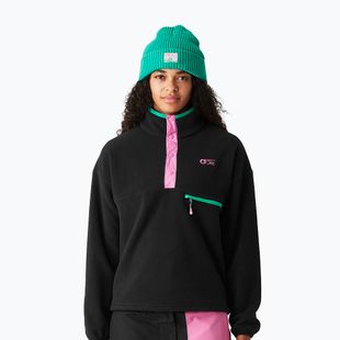 Women's fleece ski sweatshirt Picture Arcca 1/4 Zip black