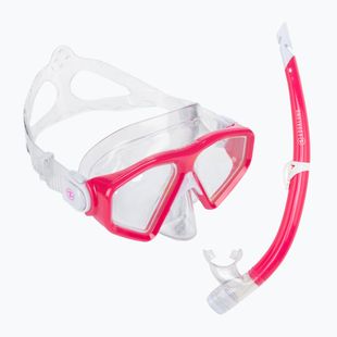 Aqualung Saturn Combo snorkel kit pink SC3980002
