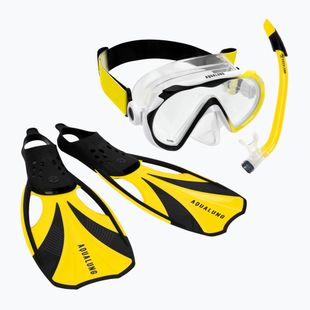 Aqualung Compass Snorkelling Set black/yellow SR4110107S