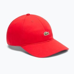 Lacoste baseball cap RK0491 red