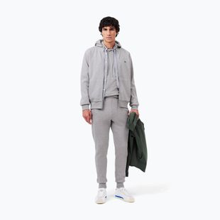 Lacoste men's tracksuit WH2528 silver chine