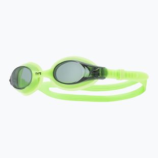 TYR children's swimming goggles Swimple smoke/ fluo green