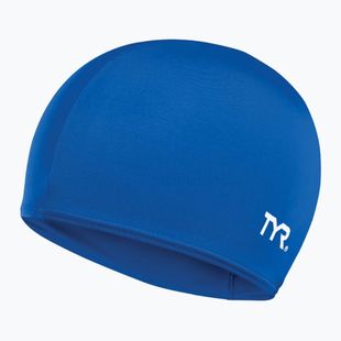 Swim cap TYR Lycra royal