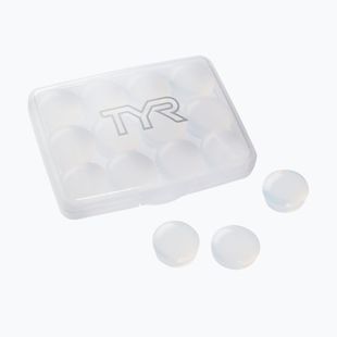 Earplugs Tyr Soft Silicone Ear Plugs 12 pcs. clear