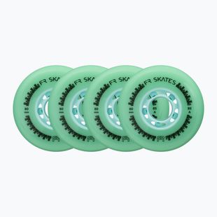Roller skate wheels FR Skates Downtown Wheel 80mm/85A X4 mint/mint