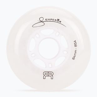 Roller skate wheels FR Skates Downtown Wheel 84mm/85A Emperor X4 natural/white