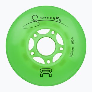Roller skate wheels FR Skates Downtown Wheel 84mm/85A Emperor X4 green/green
