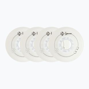 Roller skate wheels Luminous Led Wheels Duo 80mm/85A X4 white/blue