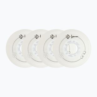 Roller skate wheels Luminous Led Wheels Duo 80mm/85A X4 white/red