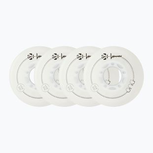 Roller skate wheels Luminous Led Wheels Duo 76mm/85A X4 white/red