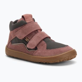 Children's barefoot shoes Froddo Tex Autumn grey/pink