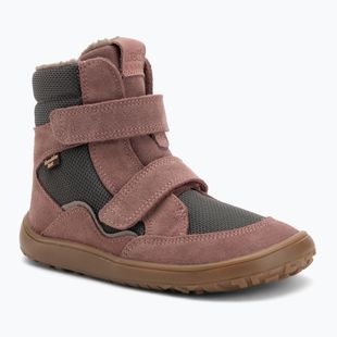 Children's barefoot snow boots Froddo Tex Winter grey/pink