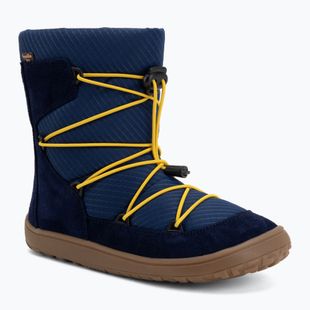 Children's barefoot snow boots Froddo Barefoot Tex Track Wool blue