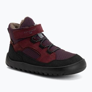 Children's barefoot snow boots Froddo Barefoot Up Path Tex dark bordeaux