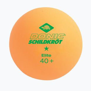 Donic-Schildkröt 1-Star Elite Poly ball 3 pcs table tennis balls orange 608318