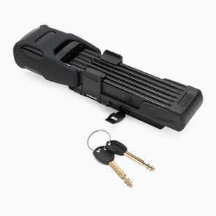 Folding bicycle lock with alarm ABUS Bordo Alarm 6000KA/90 SH black 61500