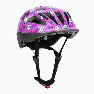Children's bike helmet ABUS Smooty 2.0 purple kisses