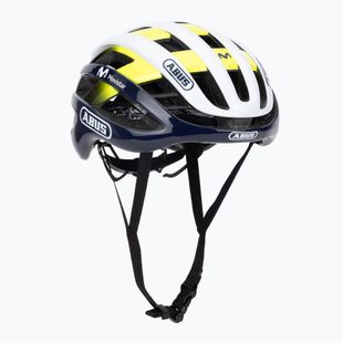 Bicycle helmet ABUS AirBreaker Movistar Team 24 navy/yellow/white