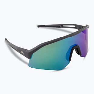 Alpina Sonic Q-Lite midnight grey matt/green mirror sunglasses