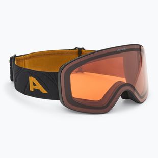 Alpina Ladis Q black/ gold matt/ gold ski goggles