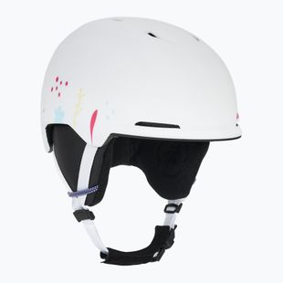 Alpina Brix children's ski helmet white/ graphic matt